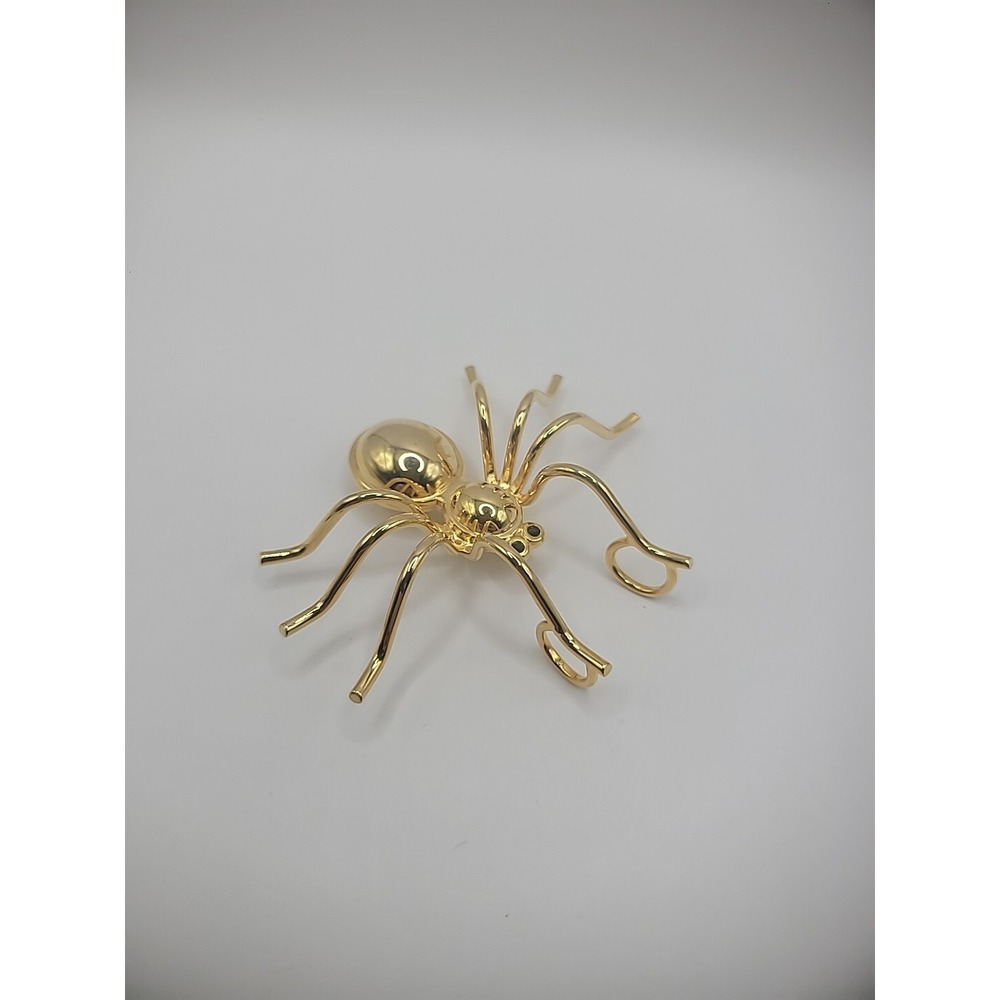 Vintage Gold Tone Ant Insect Brooch Pin Pendant Jewelry Costume